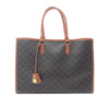 Celine Triomphe Coated Canvas Horizontal Cabas Tote Secondhand