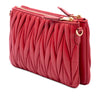 Miu Miu Matelasse Nappa Double Zip Crossbody Secondhand