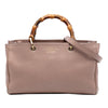 Gucci Medium Calfskin Bamboo Shopper Satchel Secondhand