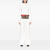 Secondhand Gucci GG Canvas Web Double Pocket Belt Bag