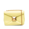 Valentino Nappa One Stud Chain Shoulder Bag Secondhand