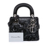 Secondhand Dior Mini Satin Sequin Flower Embellished Lady Dior