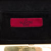 Valentino Striped Enamel and Gold Plated Box Minaudiere Clutch on Chain Secondhand