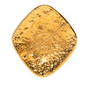 Chanel CC Gold Plated Diamond Brooch Secondhand