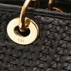 Dior Large Woven Lambskin Lady Dior Soft Shopping Tote Secondhand