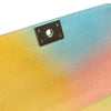 Chanel Old Medium Quilted Caviar Rainbow Boy Flap Secondhand