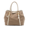 Prada Canvas Canapa Logo Bow Satchel Secondhand