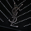 Saint Laurent Suede Crystal Monogram Kate Crossbody Secondhand