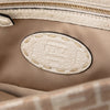 Fendi Zucca Wool Selleria Baguette Secondhand