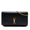 Saint Laurent Leather Monogram Kate Wallet On Chain Secondhand