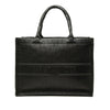 Dior Medium Oblique Embossed Leather Book Tote Secondhand