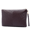 Saint Laurent Chevron Calfskin Cassandre Document Holder Secondhand