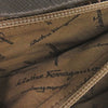 Ferragamo Leather Double Gancini Shoulder Bag Secondhand