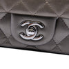 Chanel Extra Mini Rectangular Classic Metallic Lambskin Single Flap Secondhand
