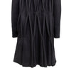 Secondhand Roberta Furlanetto Coat with Honeycomb Embroidery - '10s