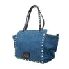 Secondhand Valentino Rockstud 2-Way Denim Bag - '00s