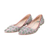 Secondhand Loewe Flower Bead Embellished Pumps - '20s