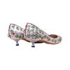 Secondhand Loewe Flower Bead Embellished Pumps - '20s