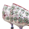 Secondhand Loewe Flower Bead Embellished Pumps - '20s