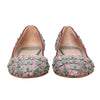 Secondhand Loewe Flower Bead Embellished Pumps - '20s