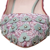 Secondhand Loewe Flower Bead Embellished Pumps - '20s