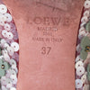 Secondhand Loewe Flower Bead Embellished Pumps - '20s