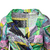 Secondhand Versace Baroque Print Wrap Shirt - '10s