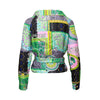 Secondhand Versace Baroque Print Wrap Shirt - '10s