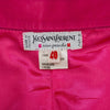 Secondhand Yves Saint Laurent Leather Skirt and Jacket Set - '90s