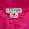 Secondhand Yves Saint Laurent Leather Skirt and Jacket Set - '90s