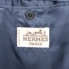 Secondhand Hermès Double Breasted Overcoat with Fur - '90s