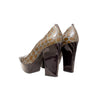 Secondhand Jil Sander Crocodile Print Pumps - '10s