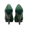 Secondhand Miu Miu Open-toe Suede Heels - '00s
