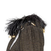 Secondhand Valentino Boutique Feather Trim Top - '80s