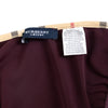 Secondhand Burberry Check Trim Swimwear with Skirt - '20s