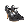 Secondhand Dior Snakeskin Strappy Heels - '00s