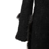 Secondhand Roberto Cavalli Class Long Coat with Fur - '00s
