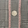 Secondhand Christian Dior Grey and Pink Wool and Silk Set - '00s