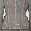 Secondhand Christian Dior Grey and Pink Wool and Silk Set - '00s