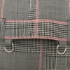 Secondhand Christian Dior Grey and Pink Wool and Silk Set - '00s