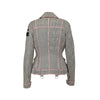 Secondhand Christian Dior Grey and Pink Wool and Silk Set - '00s