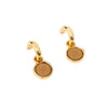 Secondhand Fendi Karligraphy Drop Earrings - '10s