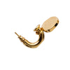 Secondhand Fendi Karligraphy Drop Earrings - '10s