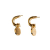 Secondhand Fendi Karligraphy Drop Earrings - '10s
