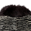 Secondhand Gianfranco Ferré Rabbit and Fox Fur Coat - '90s