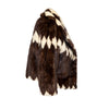 Secondhand Collection Priveé Fur Coat in Harlequin Pattern - '60s