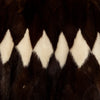 Secondhand Collection Priveé Fur Coat in Harlequin Pattern - '60s