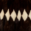 Secondhand Collection Priveé Fur Coat in Harlequin Pattern - '60s