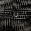 Secondhand Emporio Armani Checkered Long Coat - '10s