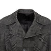 Secondhand Emporio Armani Checkered Long Coat - '10s